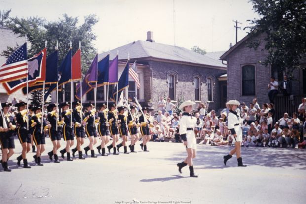Historic Fourth Fest photos, Fourth Fest parade circa 1960s